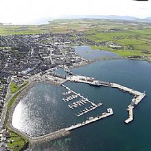 Kirkwall Marina at the heart of Orkney - Click for larger version